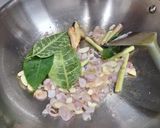 Foto langkah ke 3 dari resep Nasi Bakar Cumi Jamur.
