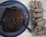 Pas rețetă Batoane Bounty dar cu biscuiți 1 fotografie