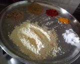A picture of step 5 of Besan wali guar phali (cluster bean).