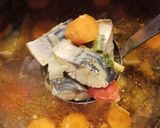 Foto langkah ke 7 dari resep Sup ikan frozen bumbu kuning.