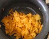 A picture of step 1 of Pineapple Jagarry Payasam.