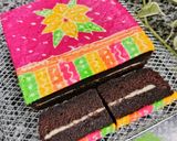 Foto langkah ke 12 dari resep Brownies Batik Tepung Ketan.