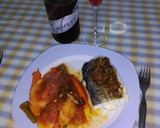 Foto del paso 5 de la receta: Lomo de bacalao con patatas y tomate especiado