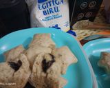 Foto langkah ke 7 dari resep Bolu Kukus Pisang Isi Selai Cokelat.