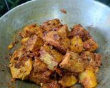 A picture of step 4 of Jackfruit Potato Curry.
