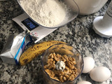 Budín de banana y nuez