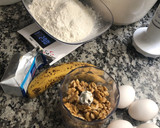 Foto del paso 1 de la receta: Budín de banana y nuez