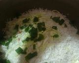 A picture of step 3 of Veggi fried rice.