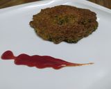 A picture of step 5 of Diet Chilla.