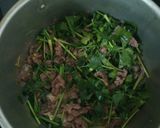 Hình bước làm 4 của món Bò xào cần tây