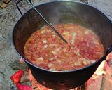 Foto del paso 1 de la receta: Tomate frito en la lumbre. Receta de la abuela