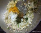 कैबेज मूली गाजर लेफ्टओवर सब्ज़ी पराठा (Cabbage, mooli, gajar leftover sabzi Paratha) रेसिपी चरण 2 फोटो