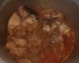 A picture of step 2 of Chicken curry.