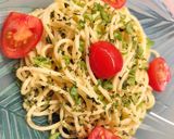 Fokhagymás olívaolajos spagetti 😍🍝 avagy spaghetti aglio e olio🍝😍 #februar2025 recept fázis 4 fotója