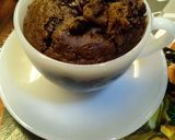 صورة لخطوة 5 من وصفة كيكة الفنجان السريعة في 5 دقائق ⏰ مع قطع الكوكيز😋❤️(كيكوكيز) 🤩