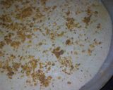 A picture of step 1 of Lachha paratha with masala Arbi and raiyta.