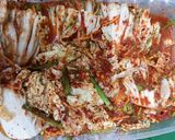 Hình bước làm 3 của món Kim chi cải thảo