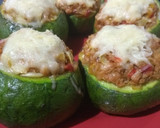 Foto del paso 6 de la receta: Zapallitos rellenos (vegetarianos)