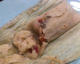 A picture of step 16 of Mushroom Tamales.