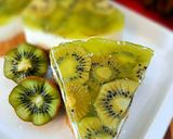 عکس مرحله 1 از دستور چیزکیک کیوی