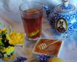 A picture of step 11 of Persian tea (Chai چای).