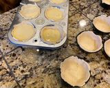 Hình bước làm 1 của món Egg cake