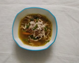 சிக்கன் துப்பா(சிக்கன் நூடுல்ஸ் சூப்)chicken Thukpa ரெசிபி ஸ்டேப் 6 புகைப்படம்