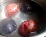 Hình bước làm 1 của món Rau củ xào thịt và khoai tây