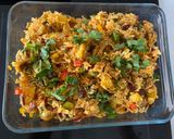 A picture of step 4 of Pineapple Rice.