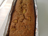 Budín integral de manzana y avena