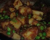 आलू मटर की सब्जी (aloo matar ki sabzi recipe in Hindi) रेसिपी चरण 3 फोटो