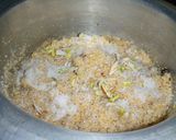A picture of step 5 of Suji ka Halwa.