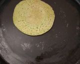 A picture of step 3 of Spinach Moong Dal Tacos 🌮.