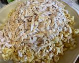 A picture of step 4 of Filipino Style Macaroni Chicken Salad.