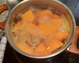 Foto del paso 1 de la receta: Crema de calabaza y zanahoria con almogrote