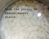 A picture of step 1 of Potato roast.
