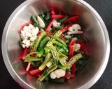 A picture of step 4 of Mixed Vegetable Pickle.