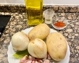 Foto del paso 1 de la receta: Merluza a la gallega