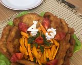Rántott hús torta édesburgonyával recept fázis 3 fotója