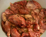 Foto del paso 1 de la receta: Conejo con ajos al coñac