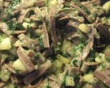 Foto del passaggio 8 della ricetta Pizzoccheri della Valtellina vegan