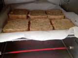 Garlic bread roti tawar gandum
