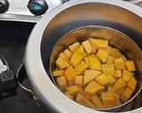 A picture of step 2 of Nagpur Vidharbha special pumpkin sweet pakoda (kohdyache bonde).