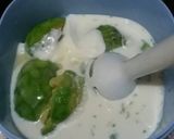 Hình bước làm 1 của món Kem Bơ sữa chua