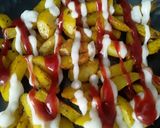 Foto del paso 4 de la receta: Papas "fritas"🍟Antojo Paposo😋😊😋