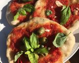 A picture of step 2 of Vegan Sourdough Pizza Dough/ Pizzas 🌱.