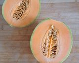 Une image de l'étape 1 de Gaspacho de melon 🍈.