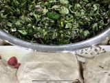 فطاير نعنع اخضر بزيت الزيتون