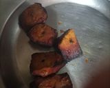 A picture of step 7 of Saikhi hui kaleji.