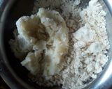 A picture of step 1 of Potato Mathri.